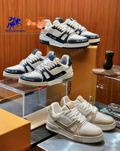 Zapatillas Deportivas de Alta Calidad para Hombre, Zapatos de Baloncesto de Cuero Genuino, Diseño de Lujo para Hombre y Mujer, Zapatos de Baloncesto, Zapatos de Tenis - Product Image 4