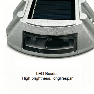 Luz Solar de Aluminio para Carreteras, IP68 Impermeable, LED, Reflectante, Tipo Ojo de Gato - Product Image 2