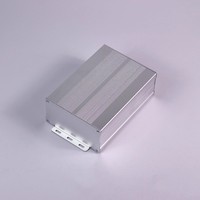 Boîtier de haut-parleur en aluminium vide 106*55, à assembler soi-même, couleur personnalisée, anodisé pour projet audio
