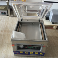 Machine à emballer de scellage de scellant d'air de poisson de poulet mariné à chambre unique de dessus de table DZ-400