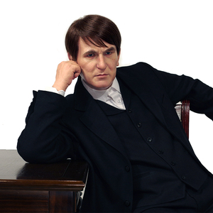 Estatua de resina de tamaño real hecha a mano, figura de cera de silicona para científicos, estatuas de celebridades para patio interior - Product Image 4