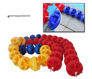 Flotadores de Plástico para Piscina Wilda, Boyas Espirales de 6cm/9cm, Accesorios para Dividir la Piscina - Product Image 6