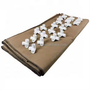 Fioriera Rialzata 4' X 2' X 18" - Tessuto <span class=keywords><strong>in</strong></span> Feltro Rivestito <span class=keywords><strong>in</strong></span> PE Durevole, Tubi <span class=keywords><strong>in</strong></span> PVC, Ecologica <span class=keywords><strong>per</strong></span> Uso Domestico, <span class=keywords><strong>per</strong></span> Coltivare Verdure/Erbe/Aiulietti/Fiori - Product Image 3