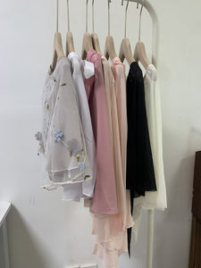 Rok Balet Bordir Bunga Model Baru 2 Lapis Bahan Chiffon untuk Latihan Tari - Product Image 3