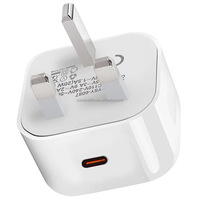 Chargeur rapide PD20W, port TYPE-C unique, adaptateur de voyage à charge rapide PD pour Apple Android