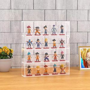 Vitrine acrylique pour <span class=keywords><strong>mini</strong></span> figurines <span class=keywords><strong>Funko</strong></span> <span class=keywords><strong>Pop</strong></span> claire murale ou bureau 4 couches boîte de rangement armoire - Product Image 5