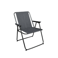 Chaise pliante de camping en aluminium, large et inclinable, pour extérieur, idéale pour la pause déjeuner, équipement de camping portable pour adultes