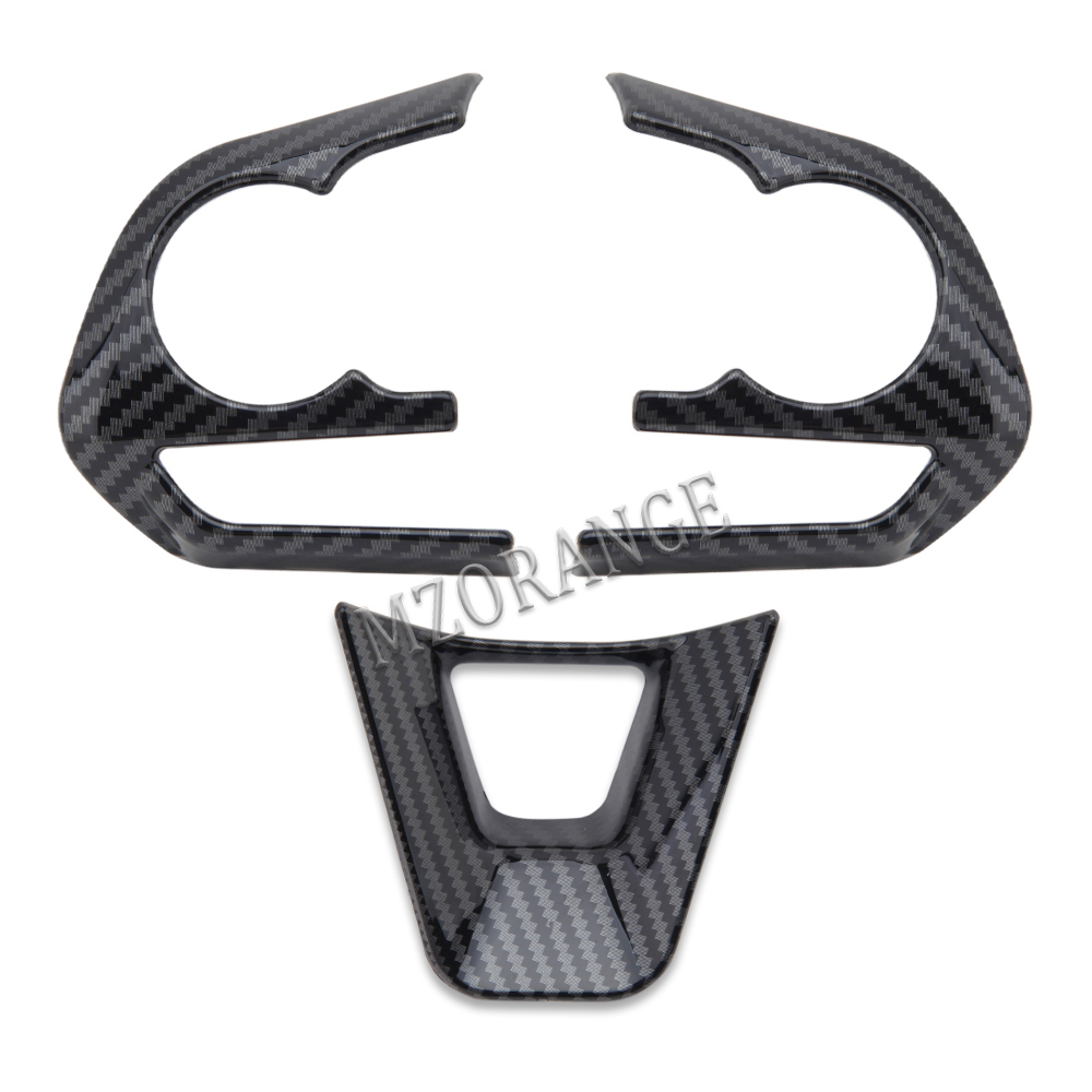 3 шт., декоративные наклейки на рулевое колесо из углеродного волокна для Toyota RAV4 2019 2020 2021