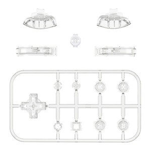 Kit de Reparación de Botones Completos Crystal Clear ABXY Home Capture Plus Minus Key Dpad L R ZL ZR Trigger para Nintendo Switch Lite - Product Image 4