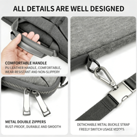 Sac pour ordinateur portable personnalisé 2026, protection PC, pas cher, pour femmes et hommes, 13,3, 14,1, 15,6 pouces, étanche, pochette pour ordinateur portable, pour le bureau