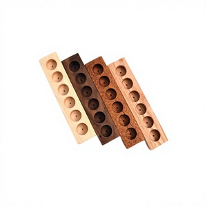 Set Of Four Different Color <b>Egg</b> Tray With Greatest Quality <b>Wooden</b> <b>Egg</b> Storage Tray For Home Kitchenware Use - Product Image 1