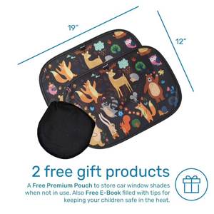 Parasole per finestrino laterale parasole per auto tendina tendina universale adatta per conducente per <span class=keywords><strong>protezione</strong></span> UV bambino - Product Image 5