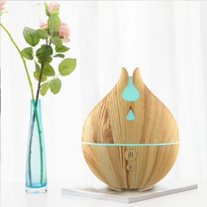 Diffuseur d'arômes Yx Petal 200 ml, humidificateur USB à effet bois pour la maison et le bureau - Product Image 5