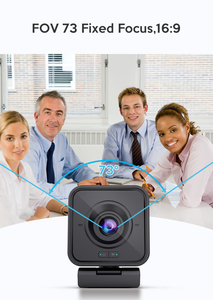 Webcam sans fil 2.4G 1080P avec microphone et batterie rechargeable, portée de 20 m, caméra USB pour ordinateur, vidéoconférence, PC portable - Product Image 6
