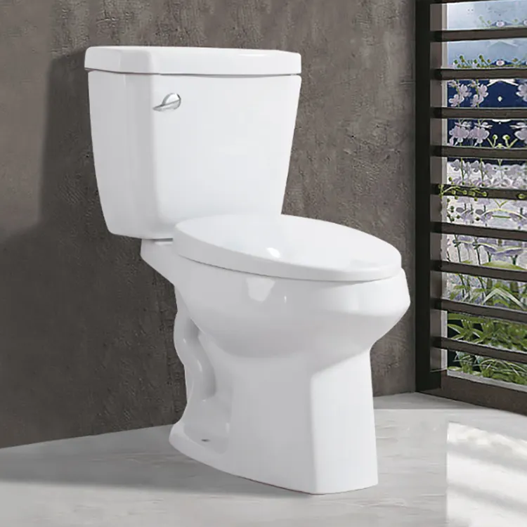 Porzellan Bad setzt Keramik europäischen WC Toilette zweiteilig