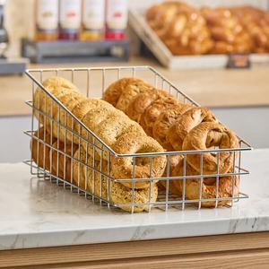 Cestino Portapane e Pasticceria in Cromo Argento Resistente <span class=keywords><strong>per</strong></span> Casa e Negozio - Product Image 4