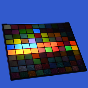 ชุดภาพวาดใบหน้าที่ได้รับการรับรอง CE สำหรับการเพ้นท์ใบหน้ามีประกายโลหะแวววาวจากพืชธรรมชาติสี100 - Product Image 2