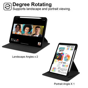 Fundas inteligentes con tapa de PU <span class=keywords><strong>para</strong></span> <span class=keywords><strong>Redmi</strong></span> <span class=keywords><strong>Pad</strong></span> 2 2025 360, <span class=keywords><strong>funda</strong></span> acrílica giratoria <span class=keywords><strong>para</strong></span> tableta <span class=keywords><strong>para</strong></span> <span class=keywords><strong>Xiaomi</strong></span> <span class=keywords><strong>Redmi</strong></span> Pad2 11 ", <span class=keywords><strong>funda</strong></span> con portalápices - Product Image 3