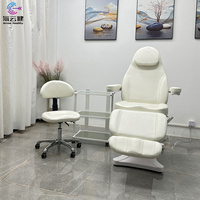Chaise faciale motorisée meubles de chambre lit lit électrique portable civière esthétique professionnelle chaise de salons de beauté