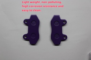 Dağ bisikleti yol bisiklet fren diski pedleri ısı dağıtan fren balataları katı sessiz fren balataları - Product Image 4