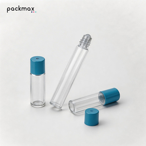 Botellas de Vidrio Delgadas con Rodillo de 3ml/5ml/10ml – Recargables para Muestras de Perfume y Aplicador de Masaje con Aceites Esenciales - Product Image 3