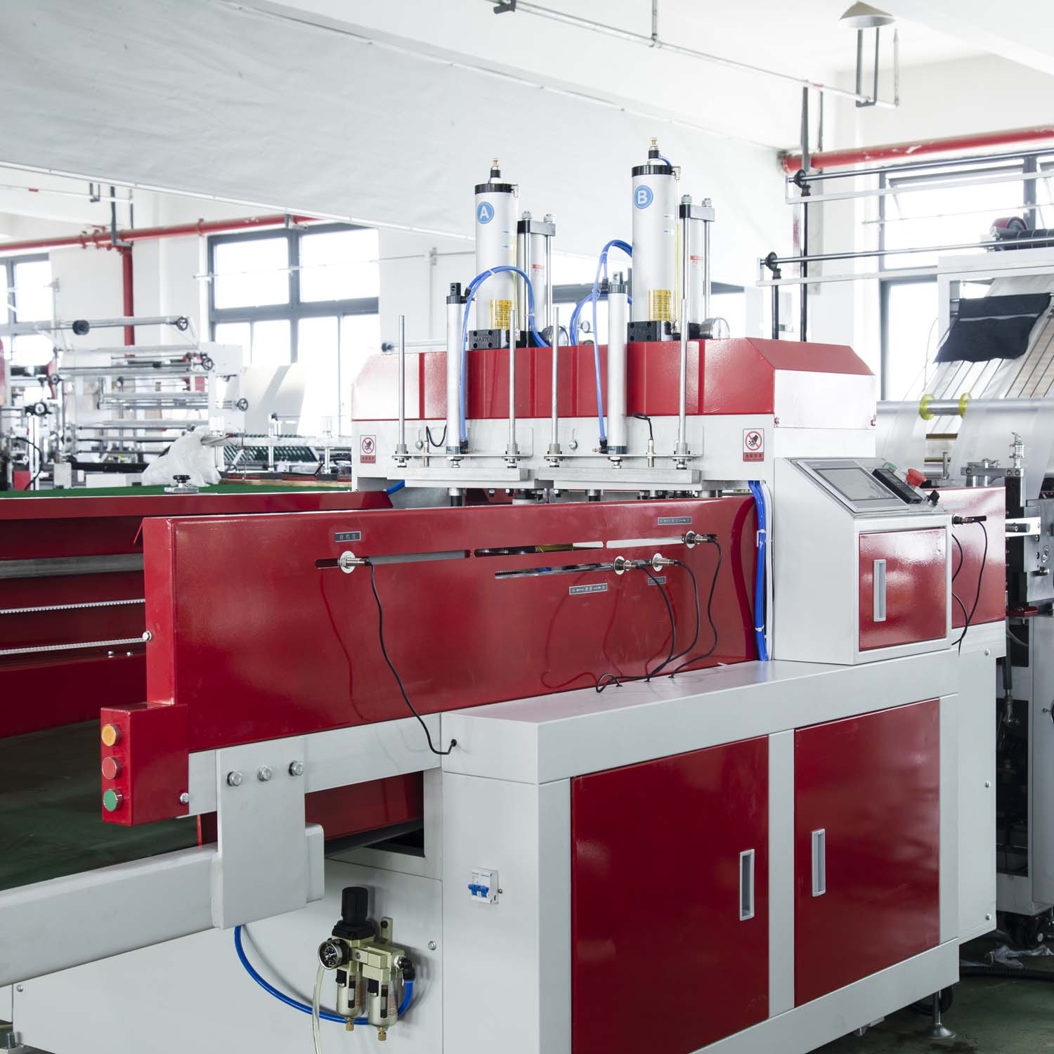 t shirt bag making machine price