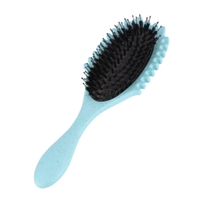 Nouveau peigne de coiffure à domicile élégant de qualité supérieure poignée en plastique confortable avec brosse de définition de boucles en poils de sanglier pour cheveux bouclés - Product Image 2