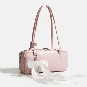 Women's Bag Fashion Large Capacity Portable Square Shape Handbag Women's PU Shoulder Crossbody Bag Chinese Online Markets