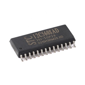 Surface Mount STC12C5608AD-35I-SOP28G 1T 8051 ไมโครคอนโทรลเลอร์ชิปเดี่ยวชิป MCU ดีเจซีเอฟ - Product Image 1