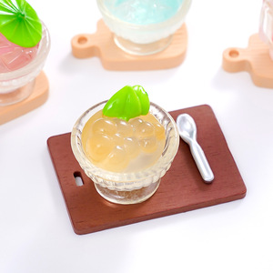 ชุดเครื่องดื่มผลไม้ฤดูร้อนเรืองแสง KI yuewu ของเล่นทำมือ ของตกแต่ง DIY ของประดับตกแต่งโต๊ะขนาดเล็ก - Product Image 3