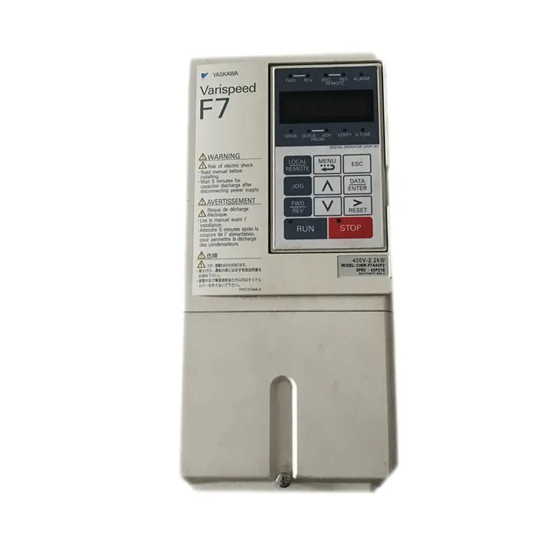 Original New In Stock Yaskawa CIMR-F7A41P5 VFD Frequency Converter 1.5KW 3-phase 380 to 480VAC inverter Good Price