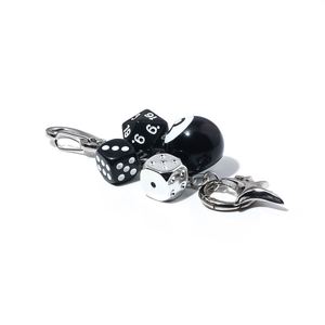 Porte-clés 8 Ball Y2K, Dés Étoilés, Billard, Porte-clés Magique Porte-Bonheur, Breloque pour Sac à Dos et Sac à Main - Product Image 6