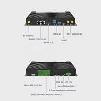 Carte intelligente Android Qual 865 carte de stockage PCB RJ45 RS232 RS485 conception de connecteur 4K/1080P résolution 8 + 256G carte de développement