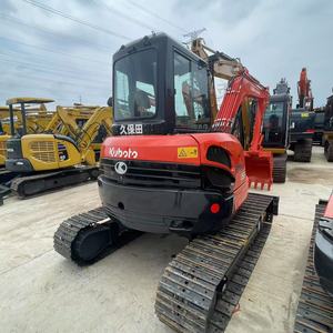 รถขุดตีนตะขาบ Kubota U55 มือสองแท้ 100% ขนาด 5 ตัน พร้อมบุ้งขุด เครื่องยนต์และปั๊ม Kubota ได้รับการรับรองมาตรฐาน EPA และ CE - Product Image 3