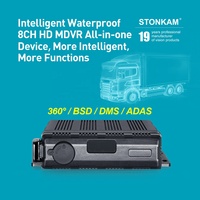 Système de suivi de véhicule STONKAM 8 canaux, DVR de voiture, système de caméra 8 canaux pour camion/taxi/bus, kits MDVR
