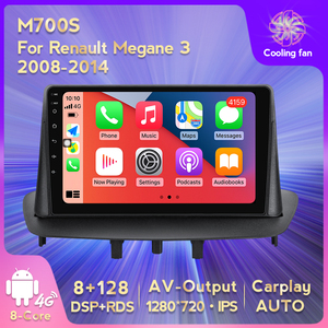 Mekede 10 "8 core điều khiển bằng giọng nói Car DVD <span class=keywords><strong>Player</strong></span> cho Renault <span class=keywords><strong>megane</strong></span> 3 2008 2014 BT Wi-Fi đài phát thanh stereo GPS - Product Image 2