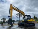 Excavatrice sur chenilles CHANGLIN 25 tonnes, moteur Cummins, vérins hydrauliques Kawasaki, commande PLC, capacité de la benne de 1,2 m³, haute efficacité