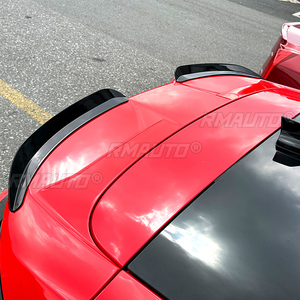 Alerón Trasero con Extensión de Aletas para Ford Focus Hatchback ST-Line 2019+, Aspecto de Fibra de Carbono, Color Negro, Accesorio de Estilo Automotriz - Product Image 5