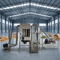 Machine de fabrication de poudre micronisée pour épices (cannelle, vanille, curcuma, poivre), sucre en poudre et piment