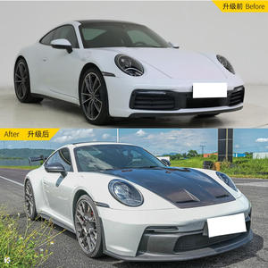 Ventes d'usine GT3 Style Kit de carrosserie Aileron arrière Jupes latérales Pare-chocs Couvercle de moteur en carbone sec Kits de carrosserie pour <span class=keywords><strong>Porsche</strong></span> <span class=keywords><strong>911</strong></span> 992 2019-<span class=keywords><strong>2023</strong></span> - Product Image 2