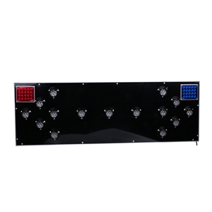 Espaces de stationnement de véhicules d'ingénierie équipés de panneaux lumineux LED de flèche de déviation de voie - Product Image 3