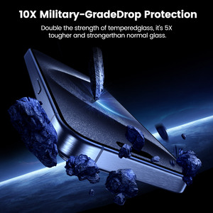 Los Más Vendidos de <span class=keywords><strong>Amazon</strong></span>: Protector de Pantalla para iPhone 17 Pro Max con Eliminación Automática de Polvo, 9H HD Transparente, Sin Burbujas, Fácil Instalación - Product Image 6
