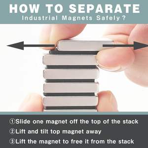 مغناطيس عالي الجودة مخصص من المصنع ، مغناطيس أرضي نادر ، مغناطيس مستطيل - Product Image 3