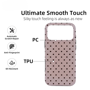 Coque vierge pour sublimation pour 17 Pro Max, en TPU et PC, personnalisable, étanche, anti-traces de doigts, antichoc, vente en gros - Product Image 4