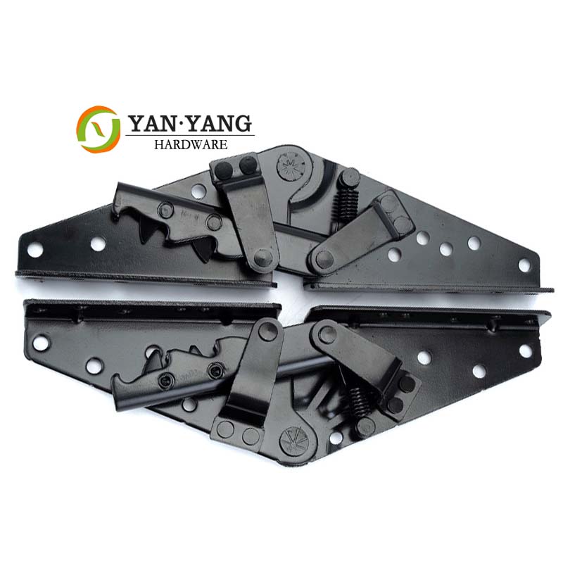 Популярная черная краска антикварная мебель шарнир для дивана кровати механизм