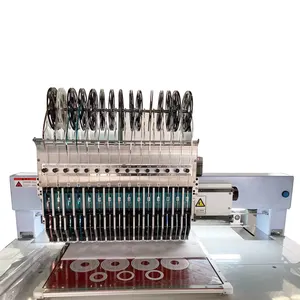 FLYBAO punzonadora de lentejuelas fija en caliente automática para diseño de prensa de calor