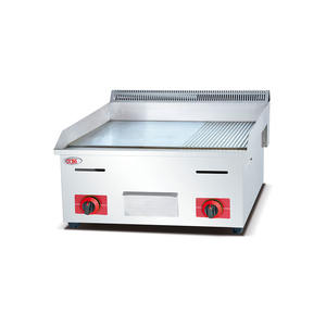 Plancha de Gas de Sobremesa OUTE, Venta Directa de Fábrica, Serie <span class=keywords><strong>Teppanyaki</strong></span> OT-720/OT-722, 730x550x550mm - Product Image 3