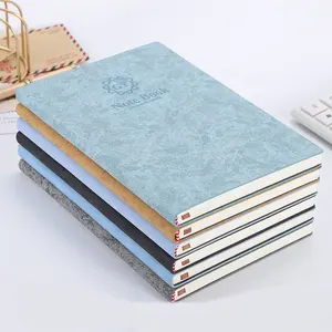 Custom Soft Cover Embossed Logo Calendar Agenda Planner Academic Journal Business Diary Faux Leather Notebook With Bookmark