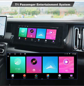 Lecteur multimédia vidéo pour passagers et copilotes Jetour T1 avec YouTube, Netflix, écran Android pour Jetour T1 et Freedom - Product Image 4