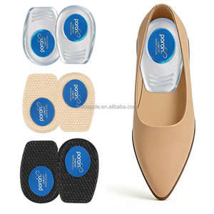 Bantalan Gel Silikon Penyerap Guncangan Lembut, Pelindung Tumit Tugas Berat, Pereda Nyeri Tumit untuk Penyakit Sever's, Plantar Fasciitis - Product Image 1